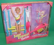 Mattel - Barbie - Super Gymnast with Wired Remote Control - Caucasian - Doll